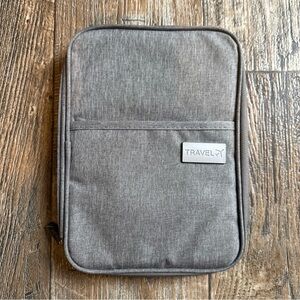 Travel Passport/Important Document Organizer - Gray